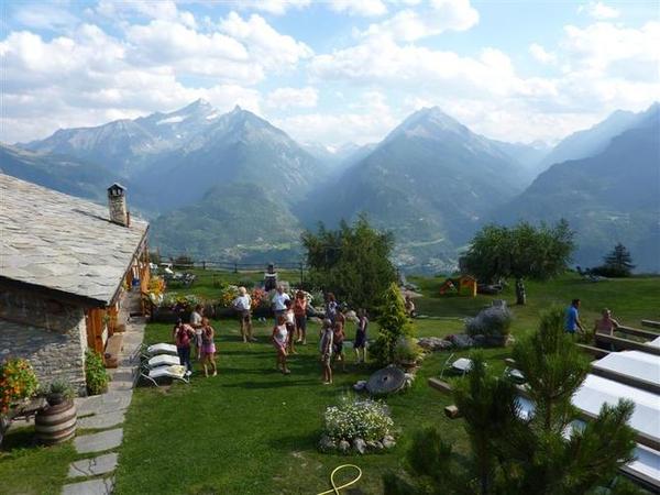 Vista panoramica sulle valli del Parco del Gran Paradiso